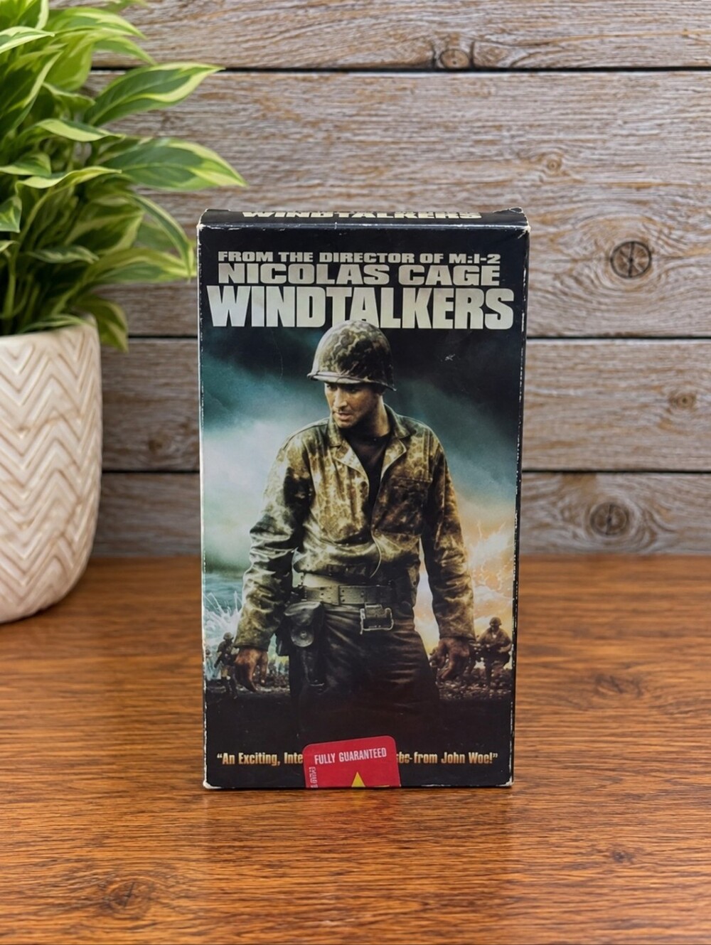 Windtalkers VHS Tape (2002) 🎬📼